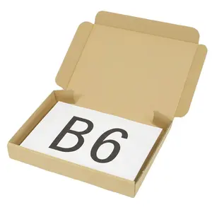 B6 Размер картонная упаковка коробка для японских журналов