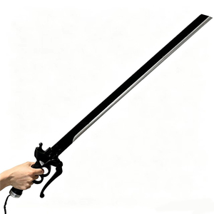 Espada <span class=keywords><strong>de</strong></span> Goma <span class=keywords><strong>de</strong></span> PU <span class=keywords><strong>de</strong></span> Simulación <span class=keywords><strong>de</strong></span> Arma <span class=keywords><strong>de</strong></span> Anime, Réplica <span class=keywords><strong>de</strong></span> Doble Hoja <span class=keywords><strong>de</strong></span> Eren Jaeger <span class=keywords><strong>de</strong></span> Ataque a los <span class=keywords><strong>Titanes</strong></span> para Cosplay - Product Image 4