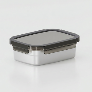 304 Stainless Steel Large Capacity Heatable Food <b>Storage</b> <b>Container</b> Airtight Leakproof Lid BPA Free Dishwasher Safe <b>Stackable</b> Set - Product Image 3