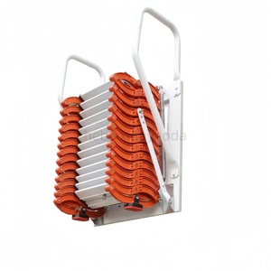 <span class=keywords><strong>Échelle</strong></span> <span class=keywords><strong>de</strong></span> grenier murale <span class=keywords><strong>de</strong></span> style moderne conçue en usine, vente chaude pour une utilisation en extérieur, fonction télescopique pour l'accès au <span class=keywords><strong>toit</strong></span> - Product Image 4