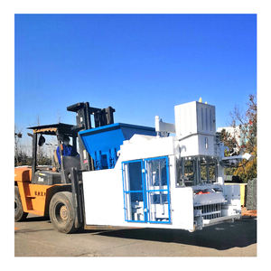 Hf QMJ10A paleta libre de huevos ladrillos de cemento costo pavimentadora de hormigón maquinaria de moldeo de bloques para la venta maquinaria pequeño hueco - Product Image 4