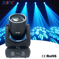 Projecteur de scène LED RVBW E27 200W à tête mobile avec contrôle sonore pour Halloween, bars DJ, bars musicaux, spectacles de groupes et concerts