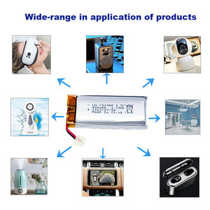 高レートCレート電力充電式リチウム電池 LN102045 3C 900mAh 3.7V リチウム電池工場 - Product Image 4