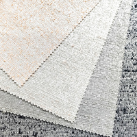 Tissu de rideau brodé indien, textile de maison, insonorisant, résistant à la moisissure, occultant, pour hôtel