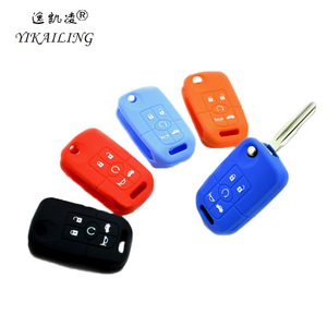 Yikailing – housse de protection en Silicone pour clé de voiture Buick, compatible KLDB-02, étui de protection pour clés automobiles - Product Image 1