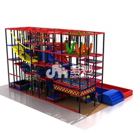 Toboggan irritable thème de l'espace équipement de terrain de jeu intérieur matériau en mousse souple ensemble de jeu pour enfants parc d'aventure aire de jeux pour enfants