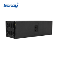 Sandy J15 Dual 15 pouces, enceinte externe à ligne acoustique 4 voies, équipement audio, haut-parleurs, enceintes professionnelles