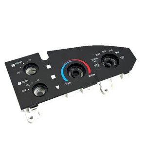 Conjunto de Carcasa del Panel de Aire Acondicionado para Ford Van 5C2Z19980BA, Doble Orificio, Posición Inferior Izquierda, 4.ª Posición, Actuador Manual, Plástico ABS - Product Image 4