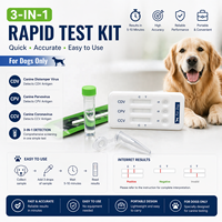Kit de test rapide d'allergie IgE pour chiens, équipement de diagnostic vétérinaire canin, kit de test du parvovirus