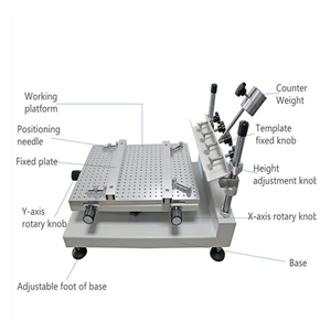 Máquina de Montagem de Componentes SMT/SMD de 4 Cabeças com Luz LED para Mesa, 38 Alimentadores, Componentes Essenciais do Motor PLC, Alta Velocidade - Product Image 2