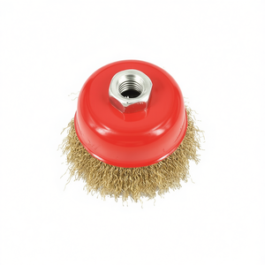 แปรงลวดลูกฟูก M14 สแตนเลส 12500 กิริมิน สำหรับขัดโลหะ - Product Image 2