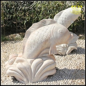Al por mayor al aire libre <span class=keywords><strong>granito</strong></span> pez estatua jardín agua característica adornos <span class=keywords><strong>escultura</strong></span> para fuentes <span class=keywords><strong>de</strong></span> agua - Product Image 3