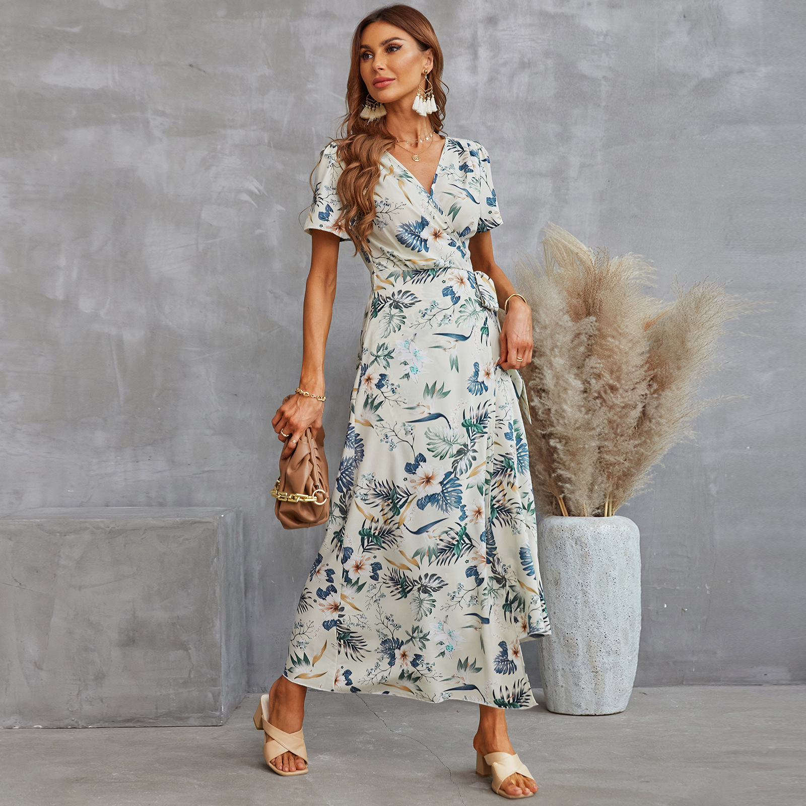 Shop Our 2022 Open Fork Dress - Formal Short-Sleeve Women's Dress