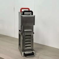 Filtre à huile comestible automatique, filtre à huile de friture, filtre à huile de cuisson en acier inoxydable, machine à filtrer l'huile de friture