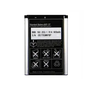 AAA + 质量 900 mAh BST-37 手机电池适用于 Sony Ericsson k750 w800 w810 k700 d710 电池