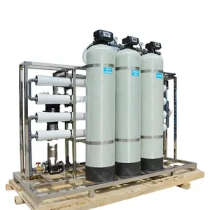 Filter air komersial 2000L per jam Osmosis terbalik industri 1500gpd 2000lph air RO pemurni air