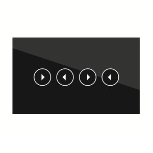 Thấp moq tùy chỉnh cảm ứng chuyển đổi Tempered Glass Bảng điều chỉnh nhà thông minh vân tay cảm ứng chuyển đổi Glass Bảng điều chỉnh - Product Image 3