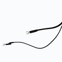 Fil de cuivre sans oxygène multi-brins, pince crocodile, ligne de connexion, ligne de test de résistance en boucle 200A