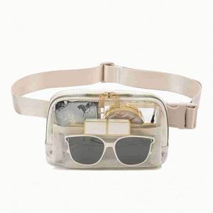 Summer Beach Transparente Clear TPU Waist Belt Phone Bag Custom Waterproof Crossbody Fanny <b>Pack</b> for <b>Women</b> Men - Product Image 1