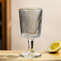 Gobelet en verre gaufré au design minimaliste moderne, résistant à la chaleur, sculpté à la main, pour le café