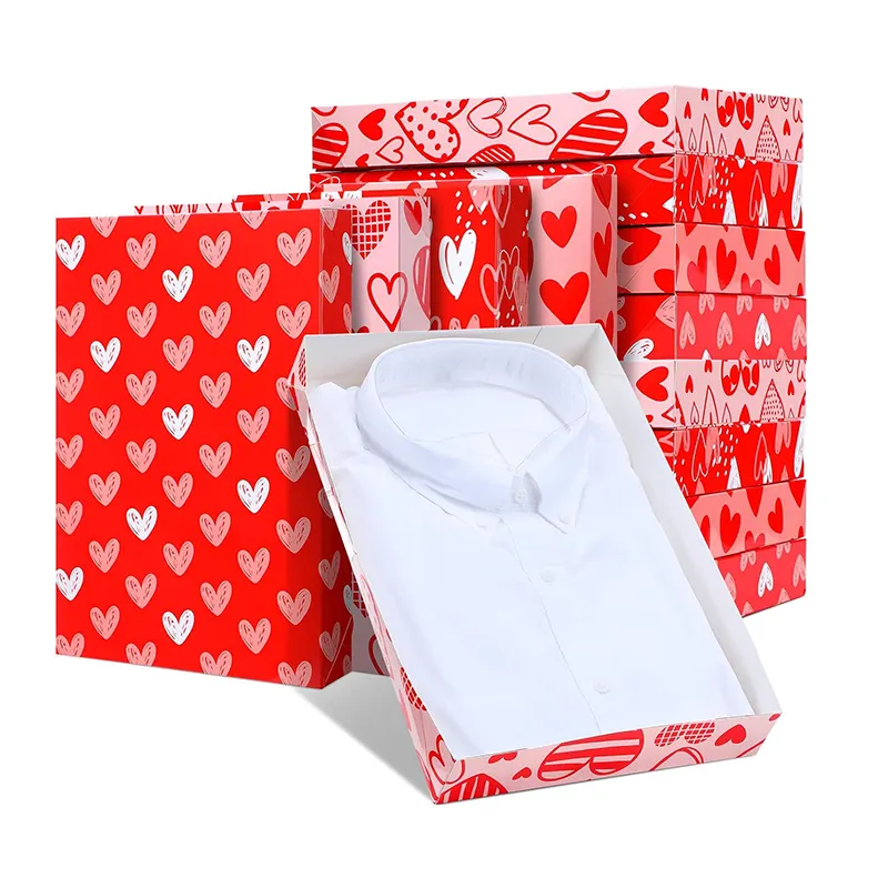 Giyim kutusu için logo ambalaj ile özel kutular lüks özel giysi giyim ambalaj kutuları