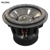Subwoofer Mobil 15 Inch Kerangka Aluminium Dual Voice Coil Kelas Kompetisi Speaker Bass Pabrik Langsung OEM ODM