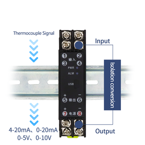 USB Programlama Portlu, Aşırı Gerilim Korumalı ve Zorlu Ortamlar için 5 Yıl Garantili Termokupl Sıcaklık İzolasyon Vericisi - Product Image 4