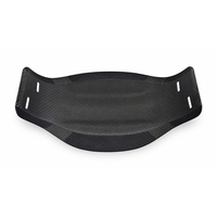 Plaque dorsale de kitesurf en fibre de carbone, insert de coque de taille pour kitesurf, accessoires de harnais de kitesurf, fabrication OEM personnalisée