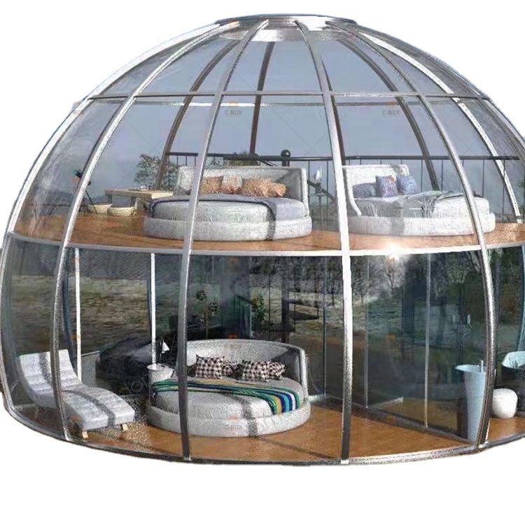 Китай сделал роскошный открытый ПВХ отель glamping купол палатка Кемпинг Сад igloo дом купол геодезические купола для продажи