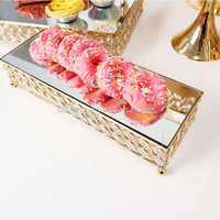 Vente en gros : Articles de pâtisserie très demandés, Outils de pâtisserie, Table à gâteaux en métal, Support à gâteaux en cristal, Présentoir à desserts de mariage