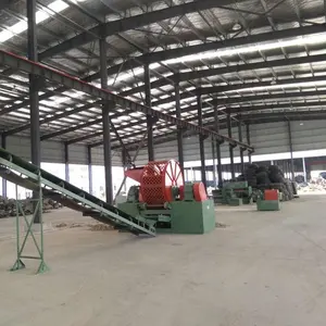 Fabricant de machine de déchiquetage de recyclage de pneus/Machine de déchiquetage de pneus mobile