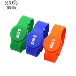 Tùy chỉnh RFID 13.56Mhz Silicone dây đeo cổ tay không thấm nước mềm NFC Vòng đeo tay với mã QR kiểm soát truy cập thẻ - Product Image 6