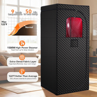 Pod Sauna Uap Lipat Premium Desain Modern Portabel untuk Relaksasi Spa di Rumah & Terapi Uap Basah