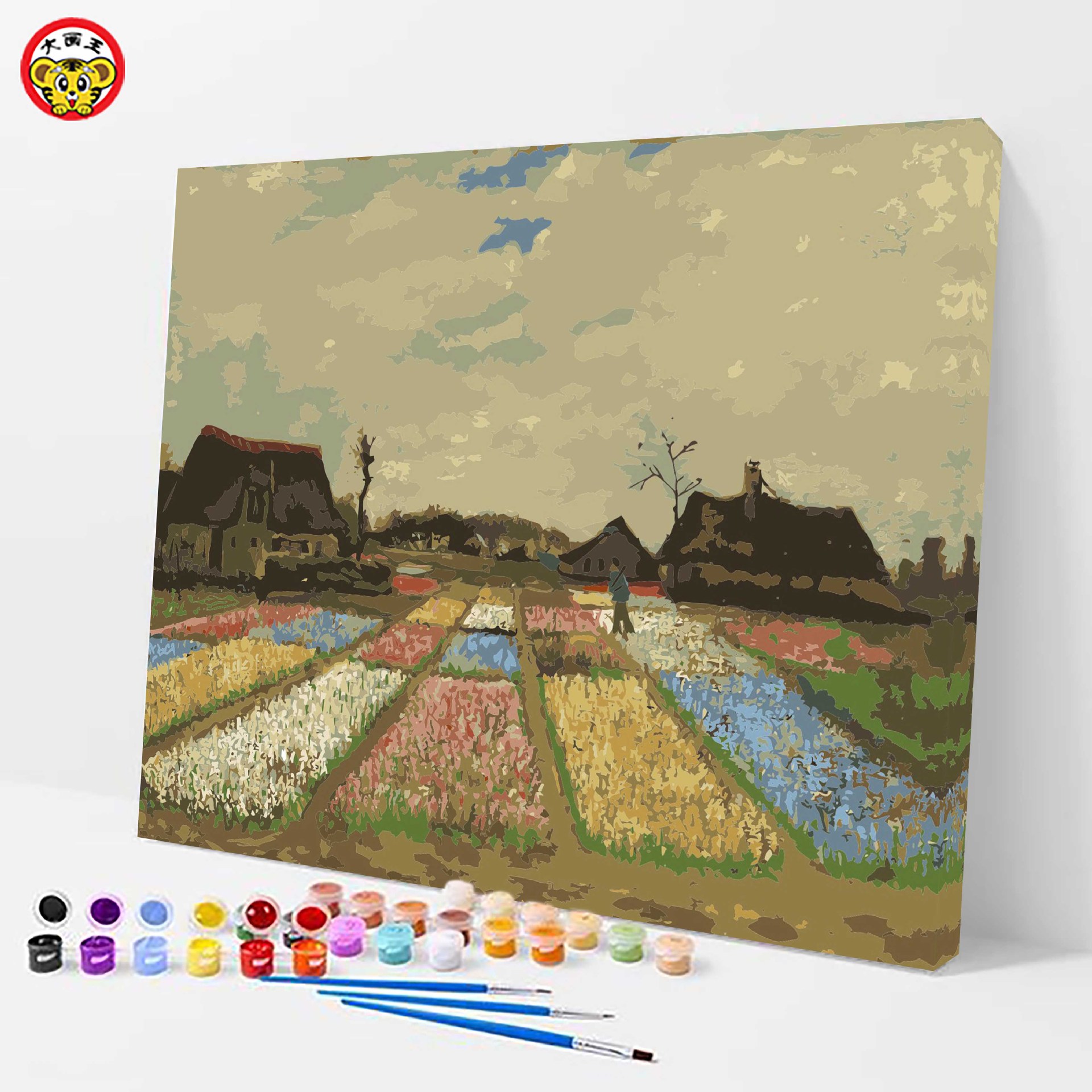 2326 van gogh giardino fiorito