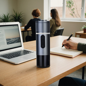 Cafetera de goteo inteligente automática portátil tipo C carga eléctrica Cápsula de agua caliente máquina de café expreso para uso al aire libre batería - Product Image 3
