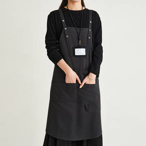 Delantal Extendido Estilo Japonés Resistente al Agua con Bolsillos Delanteros, Logotipo Personalizado Impreso, Material de Poliéster para Cocina y Cafeterías - Product Image 2