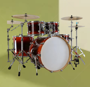 Kit de batterie pour enfants sur mesure en gros, avec 5 tambours et 4 cymbales - excellente qualité sonore - Product Image 5