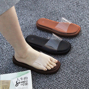 High-quality Fashionable Wholesale Outdoor Casual Transparent Daily <b>Vintage</b> <b>Women</b> Sandals and slippers Lightweight <b>Women</b> Sandals - Product Image 1