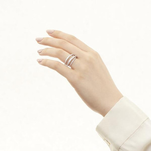 Anello Hip Hop per Coppie, Design Geometrico Vintage, Gioielli da Donna alla Moda per Uso Quotidiano, Idea Regalo - Product Image 5
