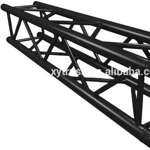 Al aire libre OEM de fábrica de aluminio anodizado negro caja de techo truss para mostrar para la venta