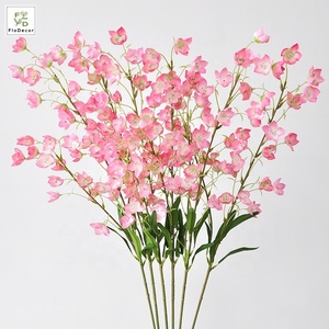 Fiore di Convallaria Artificiale di Alta Qualità, Bianco e Rosa, in Seta, per Casa, Eventi di Ringraziamento, Lauree, Mughetto - Product Image 4