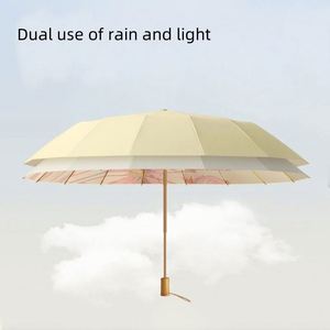 Folding <b>Umbrellas</b> Rain Sun Upf 50+ Uv Protection <b>Windproof</b> Waterproofing and Strong Travel Essentials for Men Women - Product Image 2