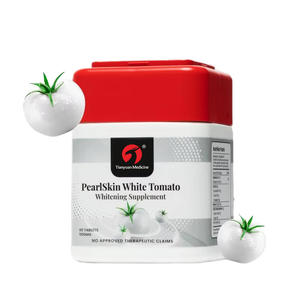 חם מכירה לבן קפסולות עגבניות לבן תוספת למבוגרים בריאות עבור הלבנת העור מזון בריאות ויטמין עשיר תוסף צמחי מרפא - Product Image 1