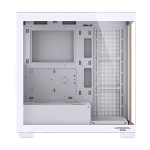 Lovingcool alta calidad ATX chasis escritorio blanco vidrio templado <span class=keywords><strong>PC</strong></span> <span class=keywords><strong>Gaming</strong></span> <span class=keywords><strong>Computer</strong></span> Case torres completas CPU carcasa ordenador gabinete - Product Image 6