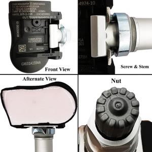 4ชิ้นเซ็นเซอร์ความดันยาง GX631A159AA 433MHz tmps เซ็นเซอร์เปลี่ยนจากัวร์แลนด์โรเวอร์การค้นพบ GX63-1A159-AA จากัวร์อิสระ - Product Image 4