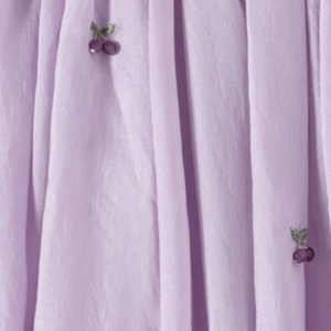 Gaun pesta anak perempuan, gaun pesta elegan bayi perempuan butik Trim renda bordir, lengan Puff musim panas untuk pesta gadis - Product Image 5