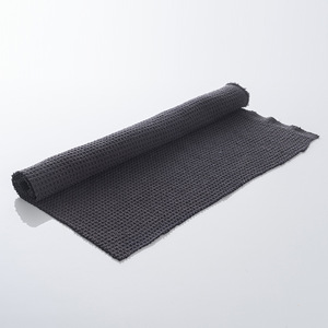 Paño de Limpieza Super Absorbente de Microfibra de Poliéster y Nylon con Tejido Waffle 190T, Rectangular, Gris, Procesamiento Personalizado - Product Image 2