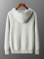 Pull-over décontracté en laine mérinos 100% avec boutons, nouveau style automne-hiver