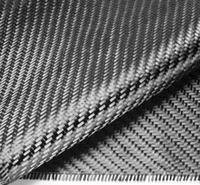Tissu en fibre de carbone 200gsm tissu tissé sergé imperméable pour voitures sacs chaussures accessoires couvertures utilisation extérieure de l'industrie