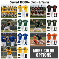 Maßgeschneiderte Logo-Teamtrikots Hosen Kapuzenpullover Mützen Socken Taschen Sportbekleidung Baseball-Artikel Merchandise